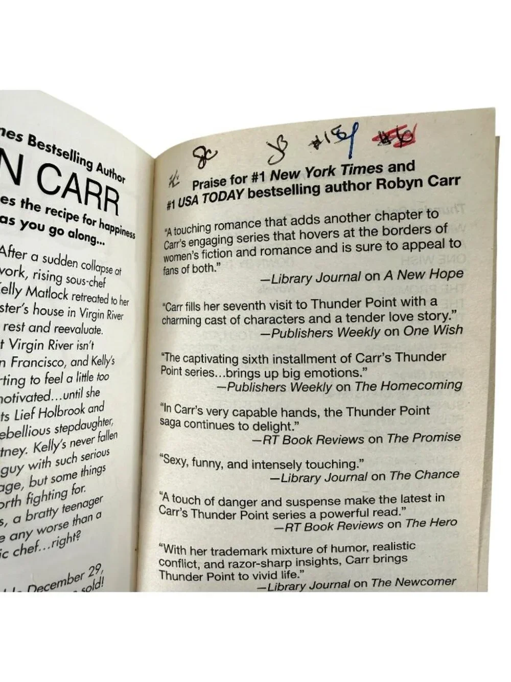Robyn‎ Carr Virgin River Series Lot Of 5 Paperback Books Set Includes Christmas